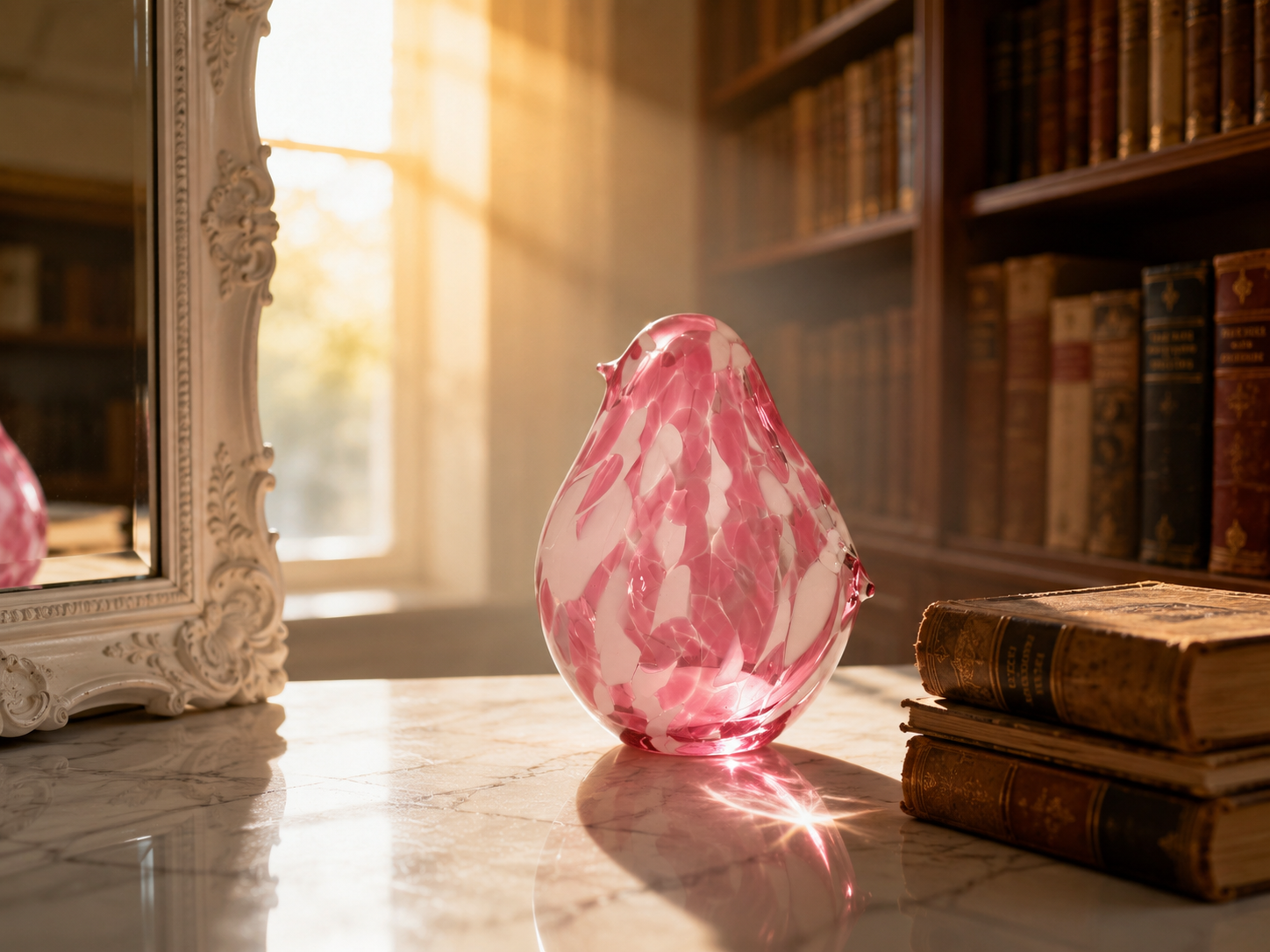 Oiseau PIUMA <br>Éclat de pivoine – Image 2